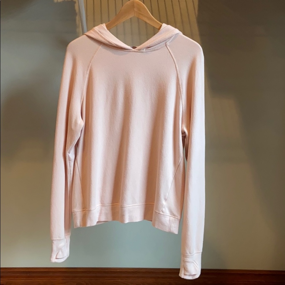 Cozy asym Athleta pullover hoodie